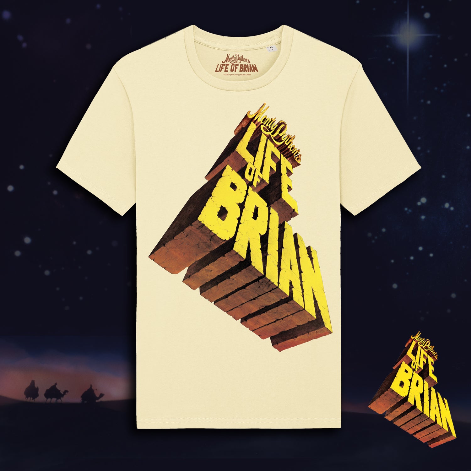 Monty Python - Life Of Brian Large Logo Tee