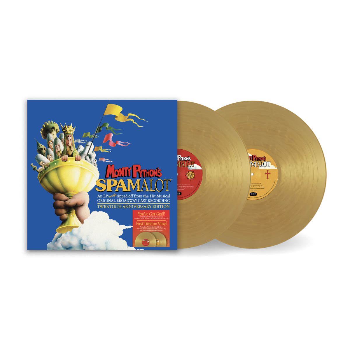 Monty Python's SPAMALOT: Twentieth Anniversary Edition - Gold 2LP Monty Python's SPAMALOT: Twentieth Anniversary Edition - Gold 2LP