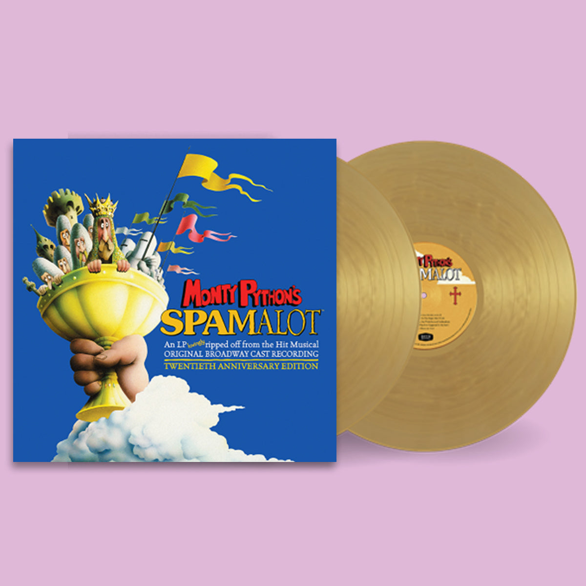 Monty Python's SPAMALOT: Twentieth Anniversary Edition - Gold 2LP