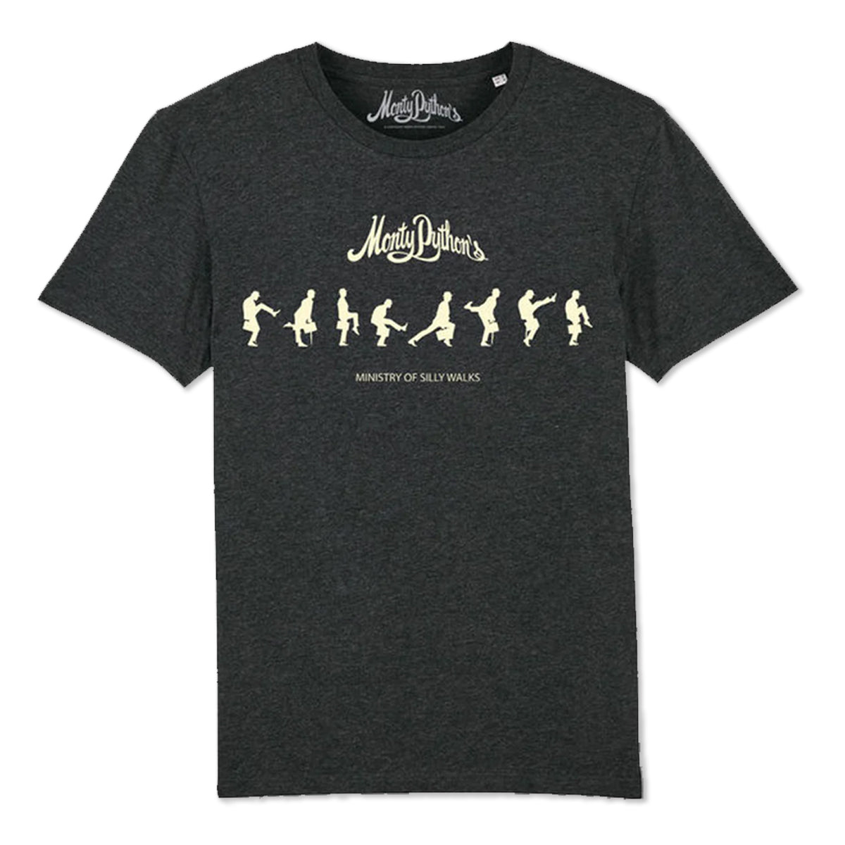 Monty Python - Ministry Of Silly walks T-Shirt Grey