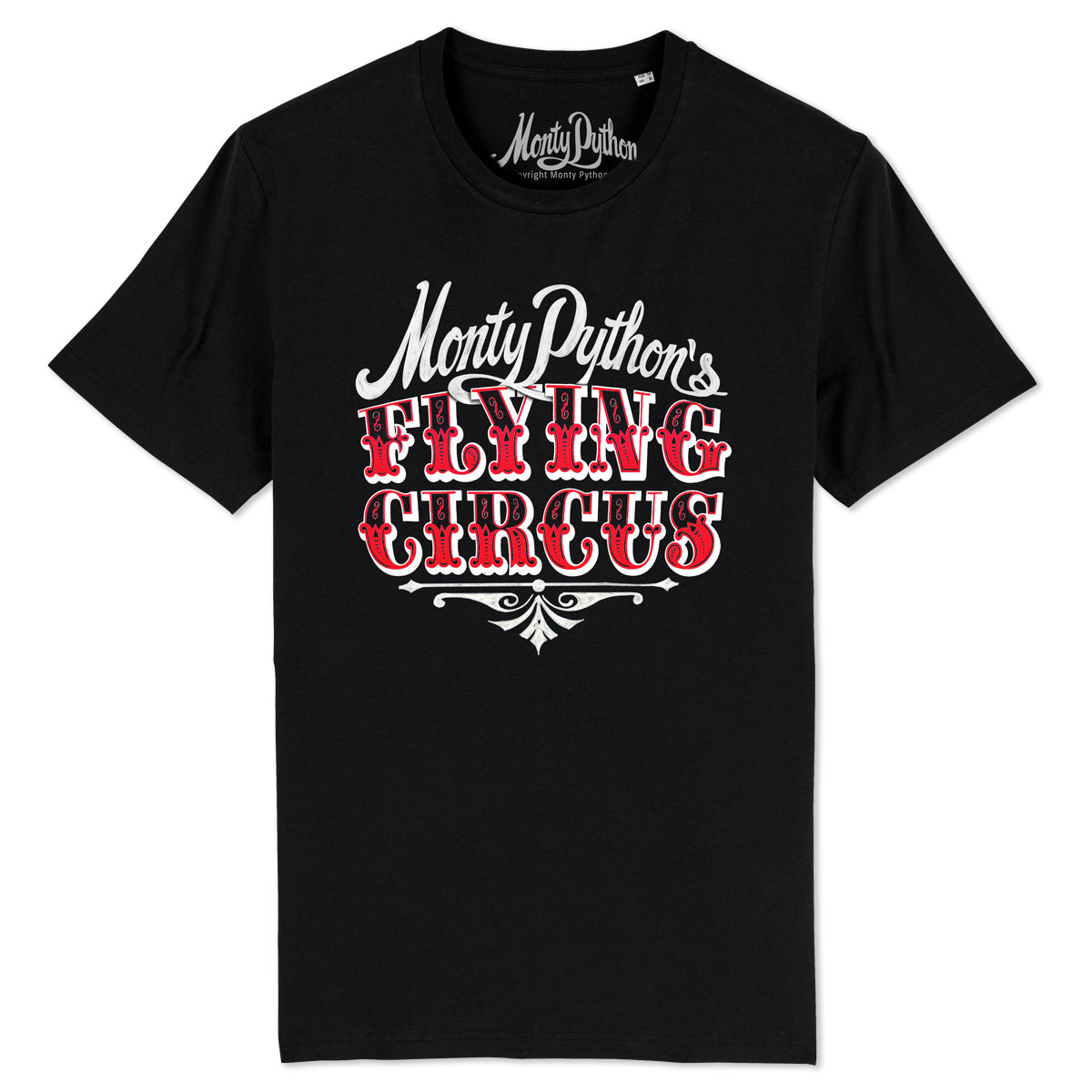 T-Shirt Uomo Monty Python Live Angel - Nero - Vestibilità Regular - Merch Ufficiale