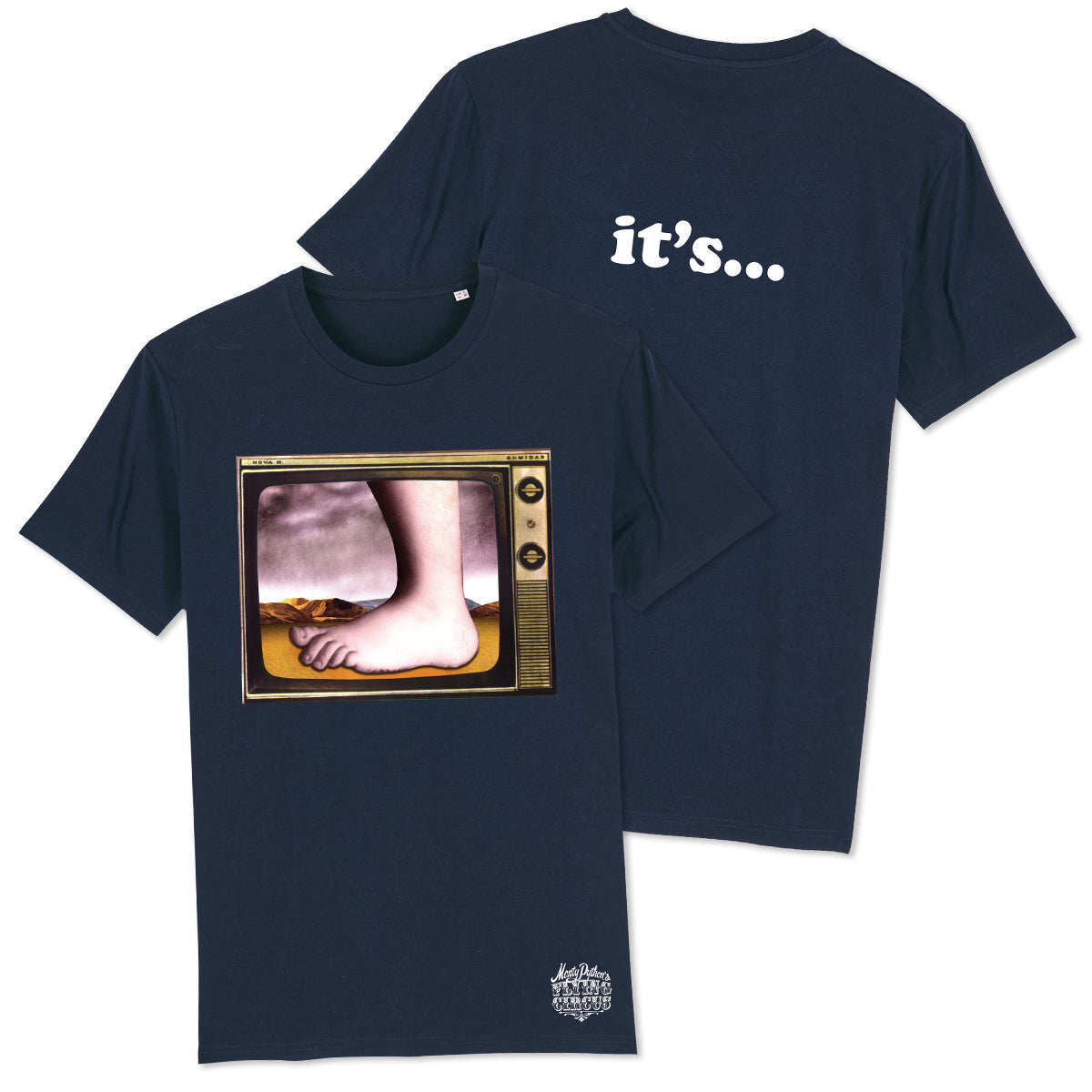 Monty Python - Monty Python Flying Circus TV Foot T-Shirt