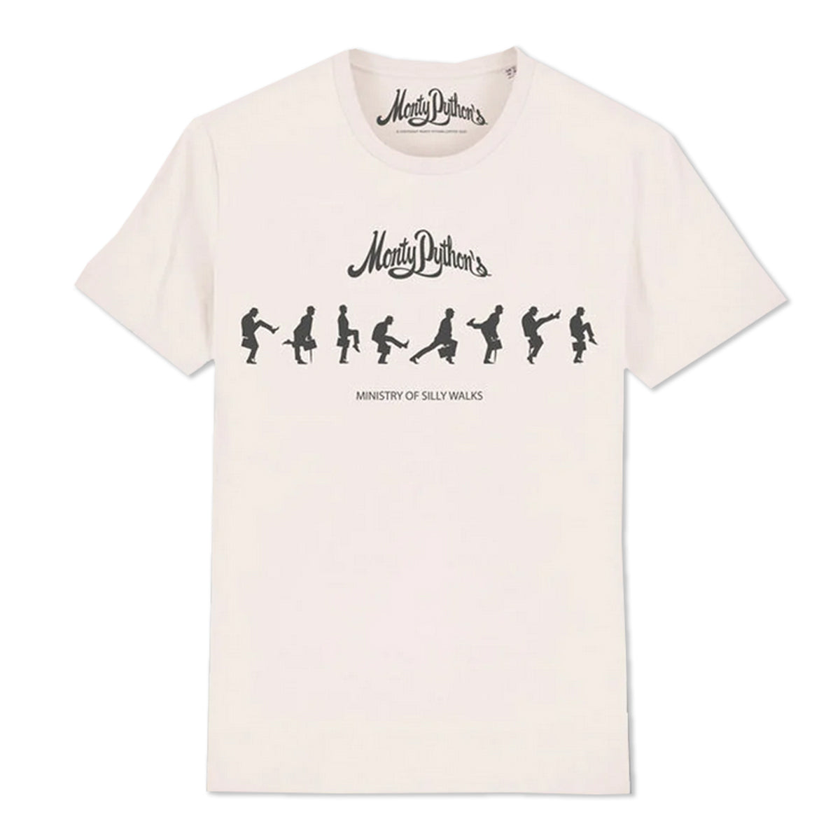 Monty Python - Ministry Of Silly walks T-Shirt Vintage White