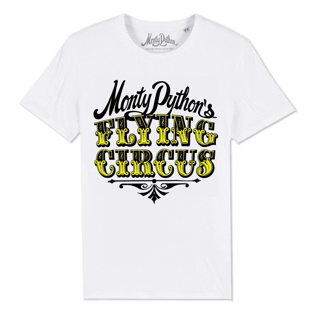 Monty Python - Monty Python Flying Circus Yellow Logo T-Shirt