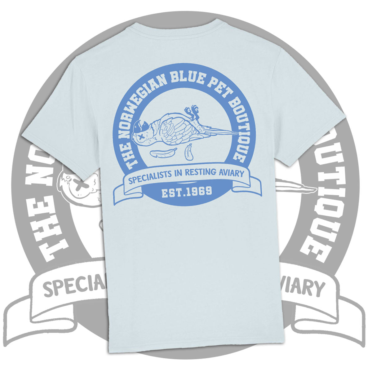 Monty Python - The Norwegian Blue Pet Boutique (Dead Parrot) T-Shirt