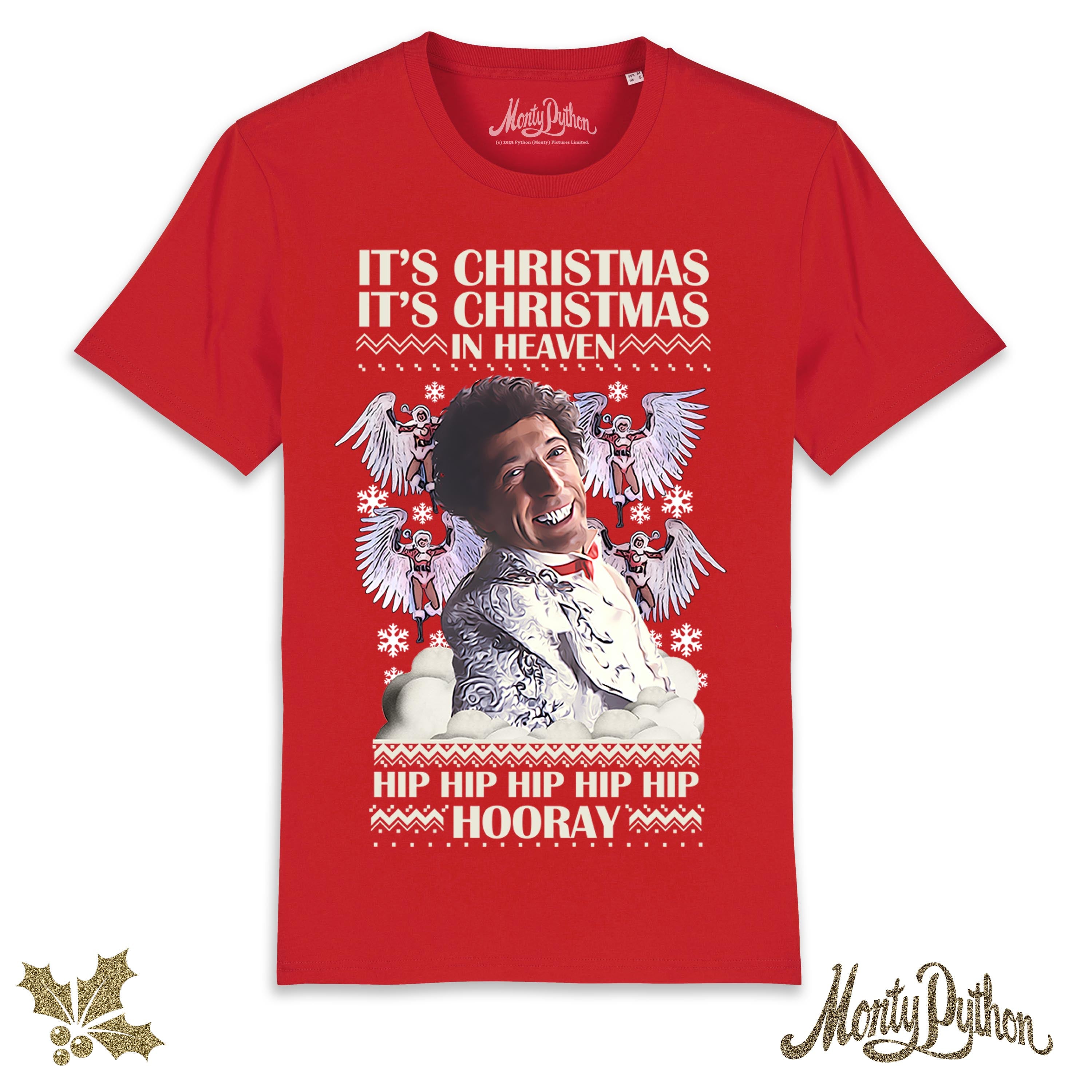 Monty Python - Monty Python Christmas In Heaven Tee