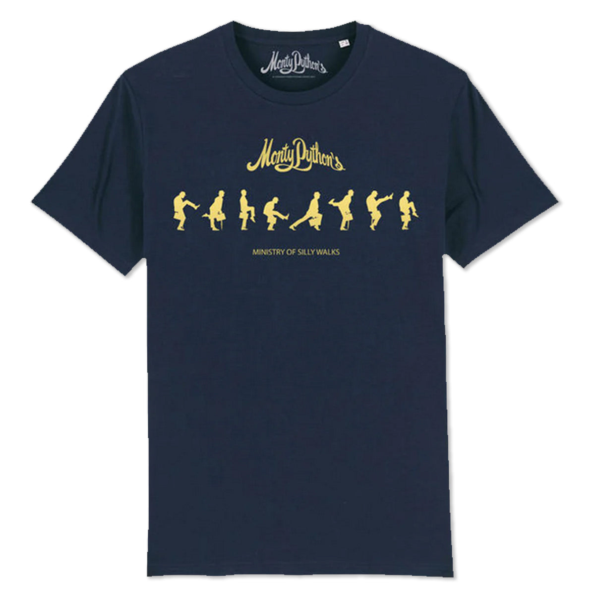Monty Python - Ministry Of Silly walks T-Shirt French Navy